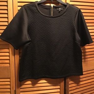 ABS Black Textured Front Top
